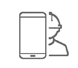 A person in a hard hat and a phone